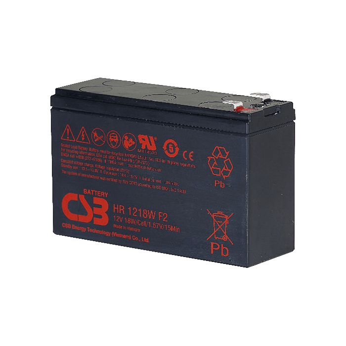 CSB HR1218W battery product photo