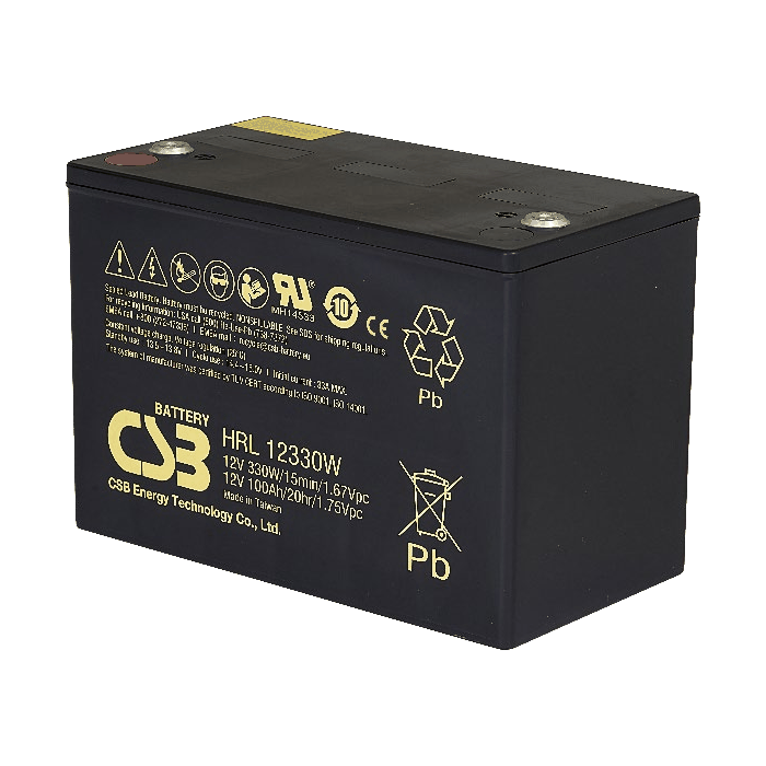 CSB HRL12330W battery product photo