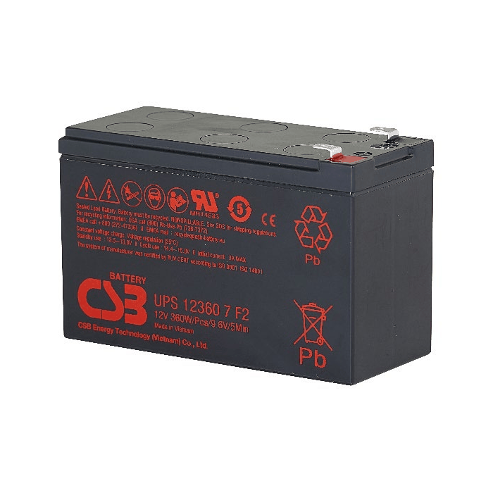 CSB UPS123607 battery product photo
