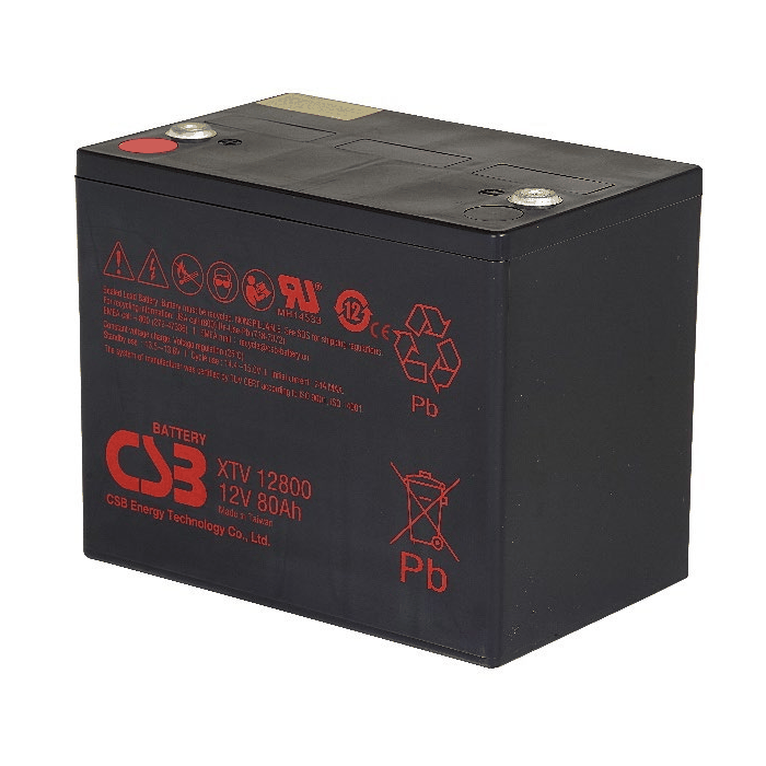 CSB XTV12800 battery product photo